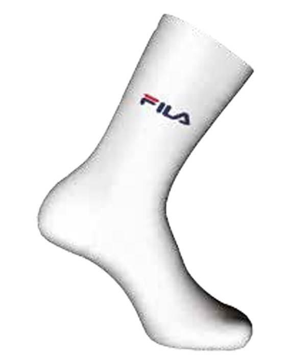 Calza corta Sportiva FILA unisex in cotone rasato adatta sia per sport sia per tutti i giorni.